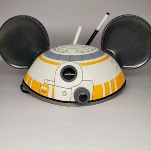 Disney Parks Star Wars Droid Hat R2D2 Mickey Mouse Adult Ears (One Size)used